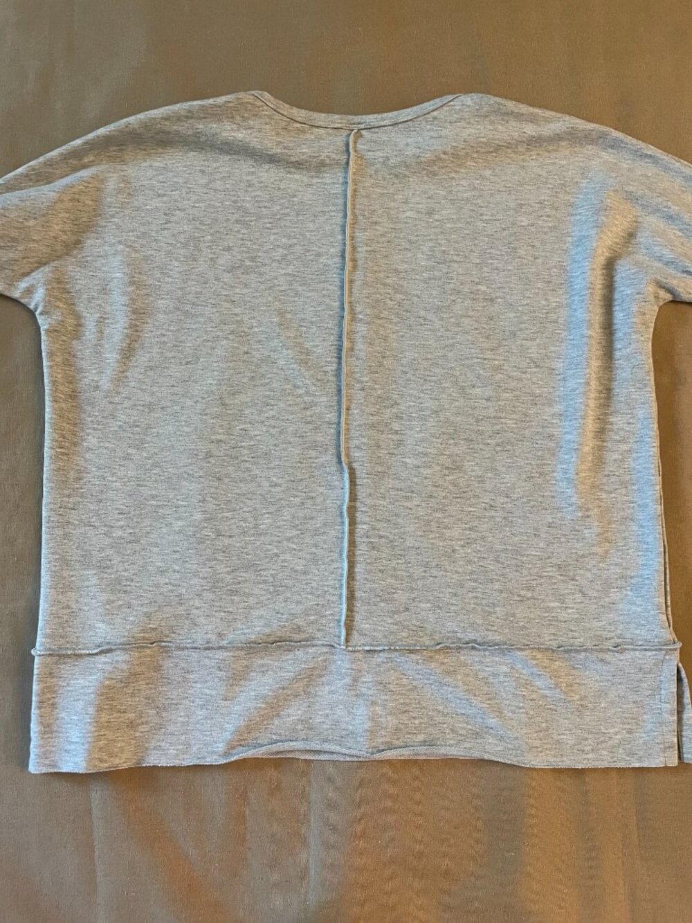SPANX Perfect Length Dolman Sweatshirt Top Sz S 3/4 Sleeve Athleisure Lounge Gym - Picture 6 of 12